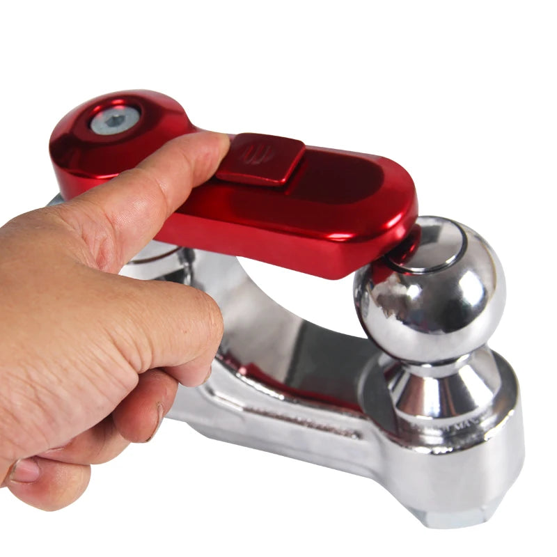 New Universal Detachable Heavy Duty Steel Tow Ball Trailer Hitch Forged Hook Easy Installation 85x45mm Parts Car Accessories 3