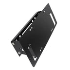 Universal Rust-proof Front Bracket License Plate Frame Trailer Hitch Car Exterior Accessories Black/Silver Number Plate Holder 6