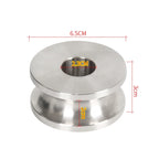 304 Stainless Steel U Shackle & Winch Recovery Pulley Block Rustproof Marine Grade Trailer Hitch Towing Snatch Block Set Parts 4