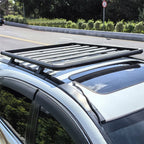 Customizable 2007- 2012 CRV Split Roof Flat Top Alloy Material Outdoor Luggage Platform Trailer Hitch Camp Trailer Accessories 2
