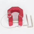 New Rose-Red 7075 Aluminum Alloy Forged Trailer Hitch Bow Shackle U-hook Tow Hook Refit Parts Off-road Car Accessories 15 Ton 3