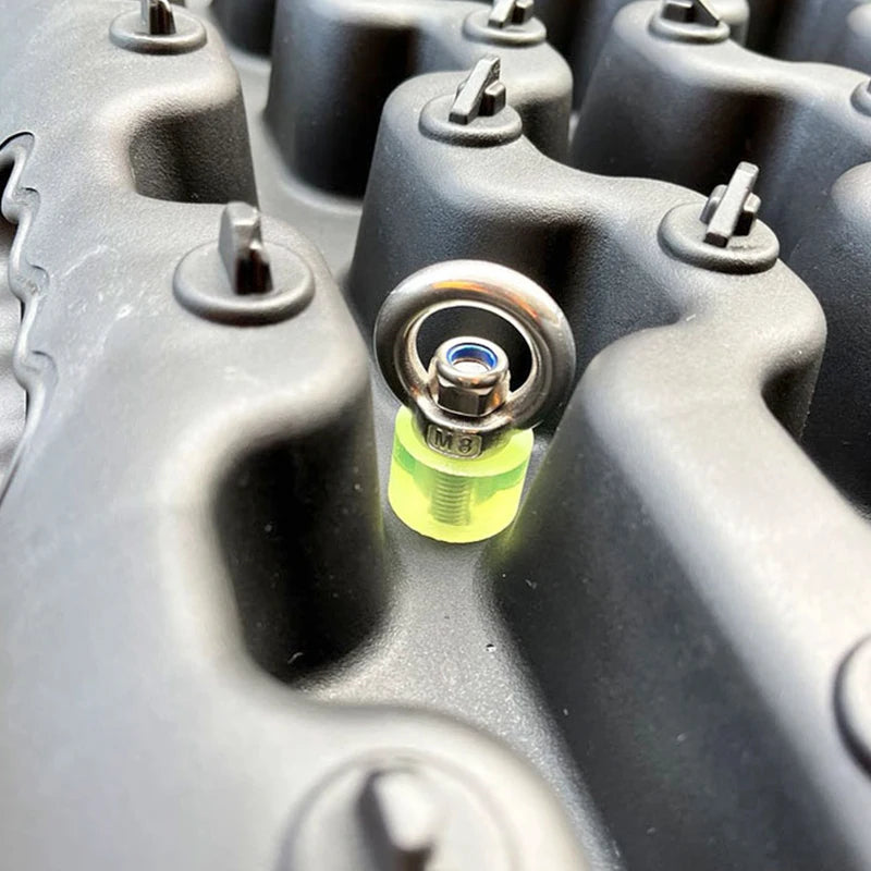 Customized M8 Metric Inch Ring Nut Screw Eye Nuts 304 Stainless Steel Heavy Industrial Bolt for Trailers Circular Ring Design 3