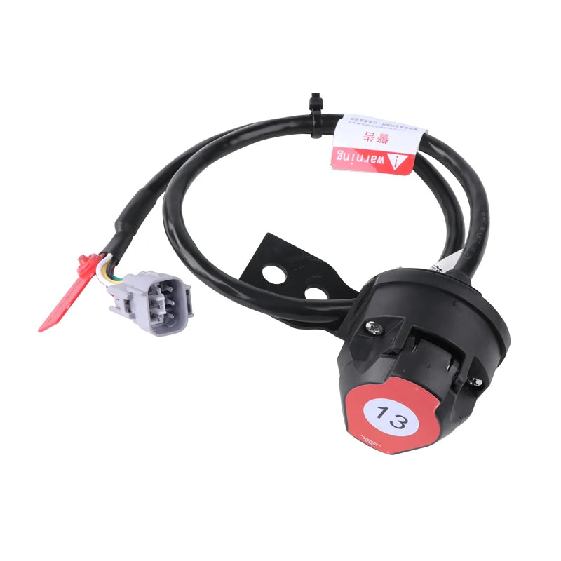 European 13 Pin Trailer Wiring Harness Plug for Toyota LC100 Plug & Play Trailer Wire OE Fitment Towing Harness Hitch Connector 2