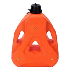 New High Quality 6L Outdoor Plastic PE Oil Drum 1.6-Gal Diesel Fuel Can Orange/Black/Red Trailer Hitch Accessories 1