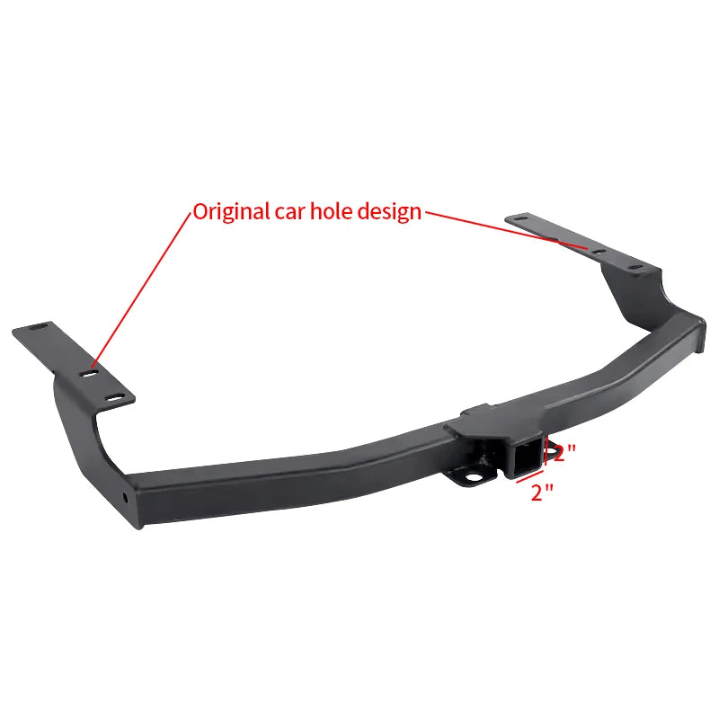 For 2015-2021 Year Toyota Highlander Car Tow bar Steel Rear Bumper Towing Hook Coupling Device Vehicle Trailer Hitch Accessories 5