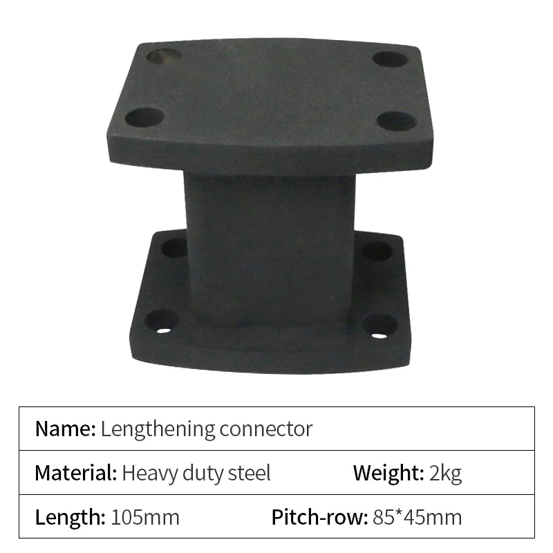 Conveniently Spaced 85*45mm Universal Steel Extension Connector Trailer Hook Parts & Trailer Hitch Car Accessories 3