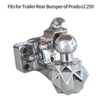 Trailer Stainless Steel Towing Hook for 23-24 Year Prado LC250 Eagle Head Design Parts Trailer Hitch Arm Camping Car Accessories 3