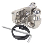 Eagle Head Style Stainless Steel Trailer Hitch With One-Piece Trailer Ball Off-road Refit Tow Hook Parts & Car Accessories 2