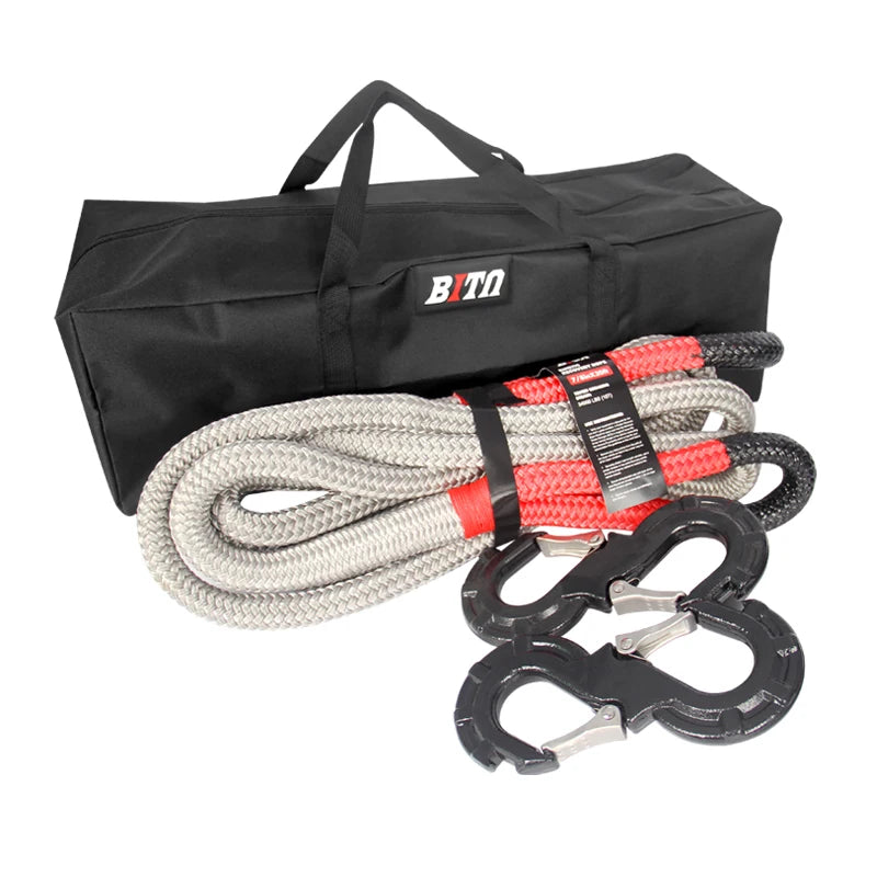 Thick Nylon 6M 15Ton S Rescue Traction Hook Hauling Rope Trailer Hitch-Trailer Parts & Accessories 3