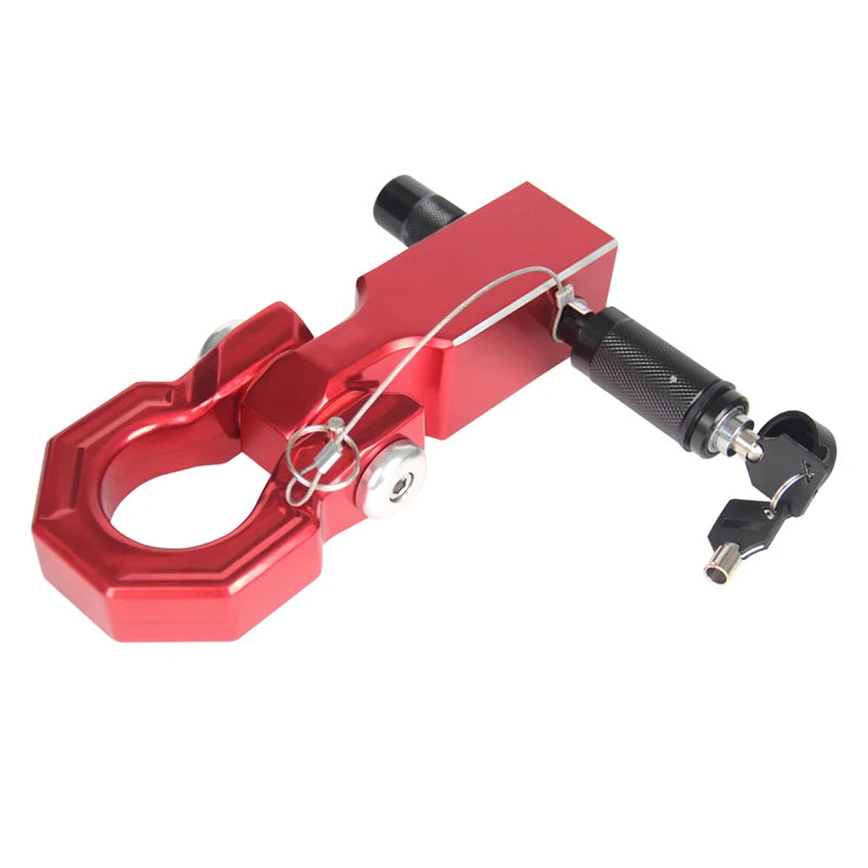 Aluminum Alloy 15T Towing Hitch Shackle Towing Arm 5x5cm Square Tube Off-road Refit Hook Trailer Hitch Camp Trailer Accessories 2
