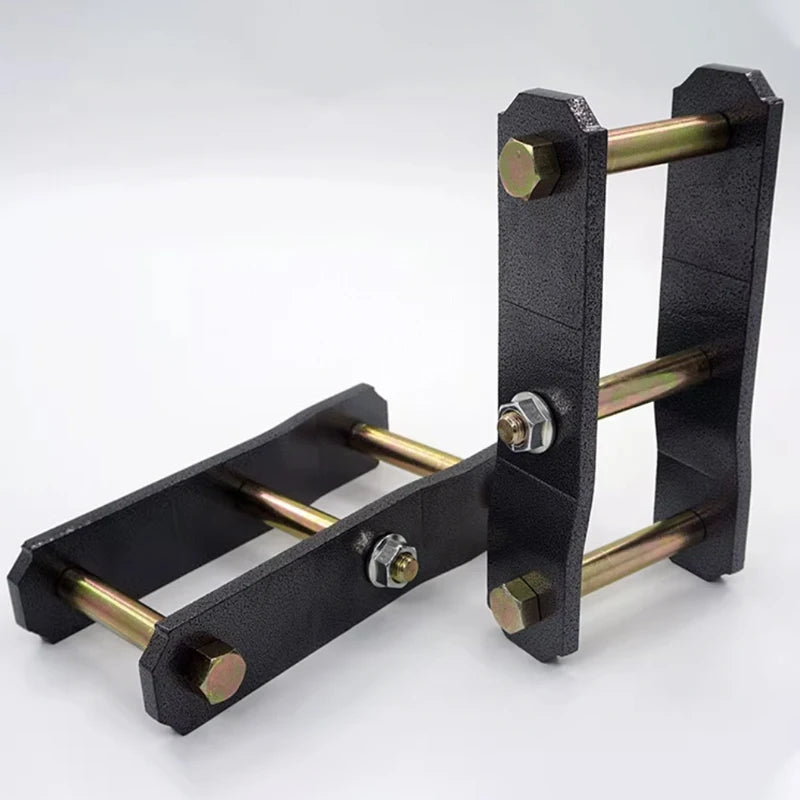 Fits for RZJ71/LC72LC76LC79 the Two-inch Rear Steel Plate Is Modified with Elevated Lifting Lugs Trailer Hitch Car Accessories 6