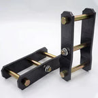 Fits for RZJ71/LC72LC76LC79 the Two-inch Rear Steel Plate Is Modified with Elevated Lifting Lugs Trailer Hitch Car Accessories 6