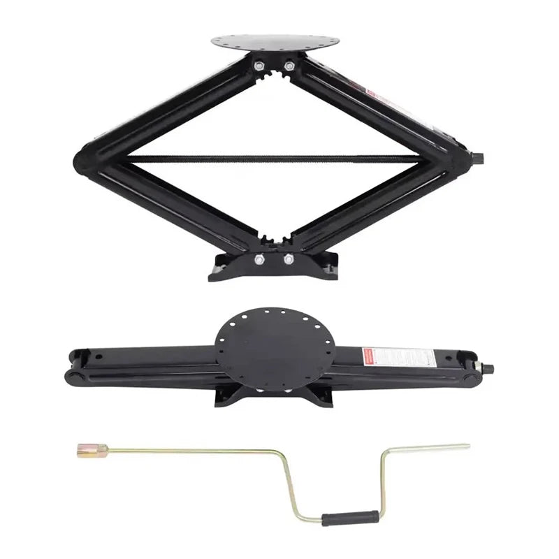New High Quality 5000LBS Dome Scissor Jack for RV Trailer Parking Support with Trailer Hitch Accessories 2