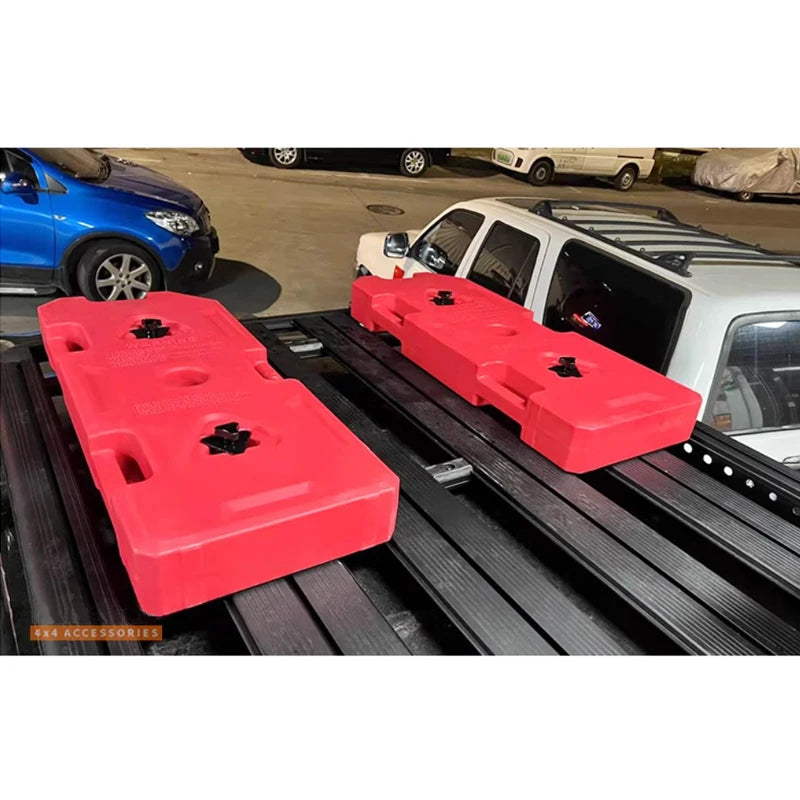 New High Quality Black Aluminum Alloy Triangle Hole Oil Drum Bracket Ball Mount Anti-Theft Trailer Trailer Accessories 6