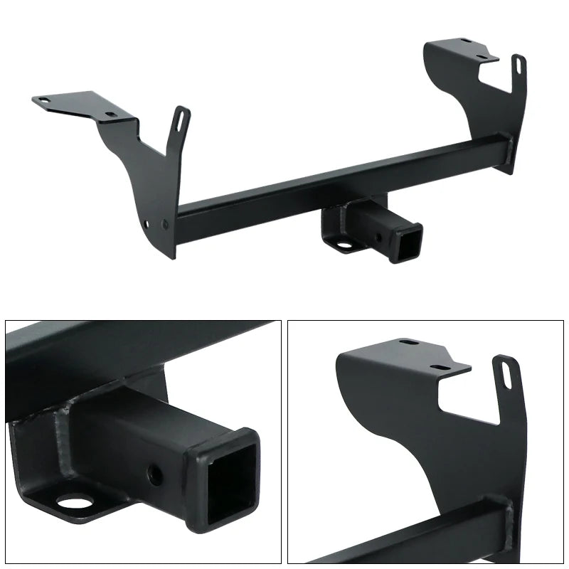 For Volvo XC60 T5 SUV Trailer Steel Rear Bumper Parts Car Tow bar Towing Hook Vehicle Trailer Hitch Accessories Coupling Device 4