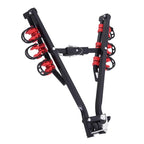 3 Bike Tow Ball Mount Bicycle Carrier Rack for 50mm Trailer Hitch Ball Rear Mount Bike Rack for SUV Car Road Trip Trailer Hitch 3