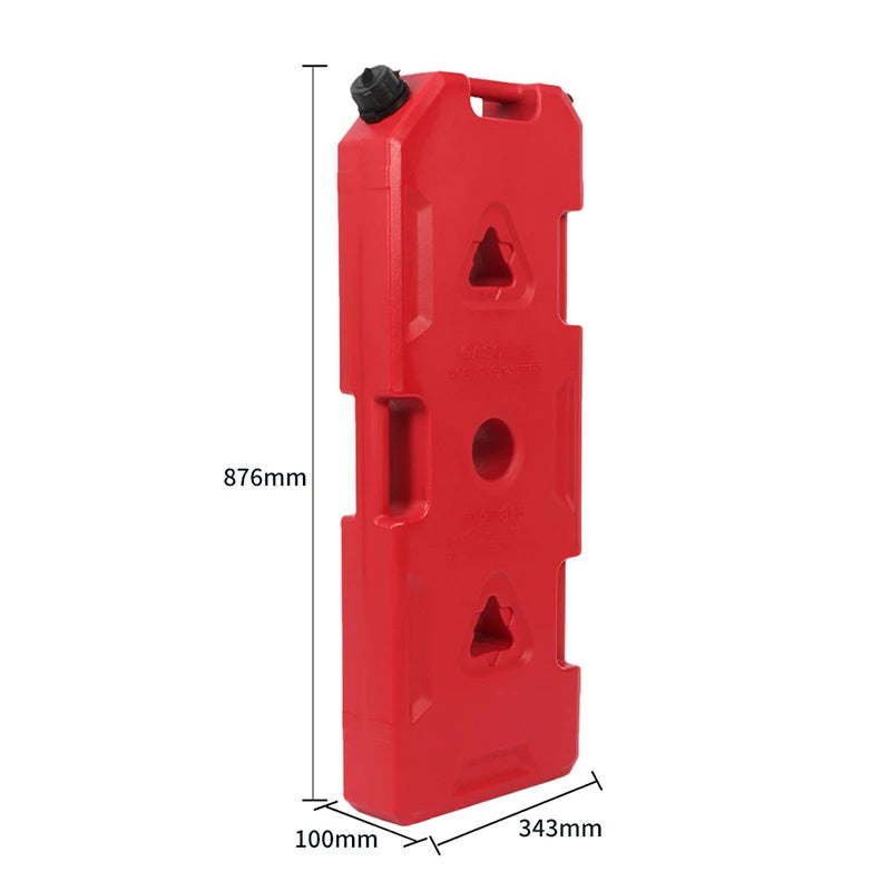19L Rotomolded Plastic Fuel Tank 5gal HDPE Portable Jerry Can Leak-Proof Outdoor Camping Water Oil Storage Container Water Tank 3