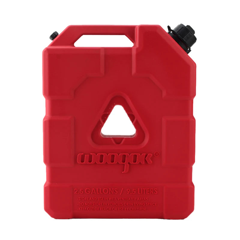 New High Quality Red 2.5 Gallon 9.6L PE Material Plastic Oil Drum Outdoor Water Tank Trailer Hitch Parts 1