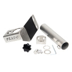 PRADO Car Stainless Steel Portable Flagpole and Antenna Bracket Integrated As a Whole Trailer Hitch Camp Trailer Accessories 2