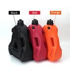 New 1.6 Gallons Black Plastic PE High Quality Outdoor Water Tank Oil Drum Barrel Off-road Emergency Response Trailer Hitch Parts 3