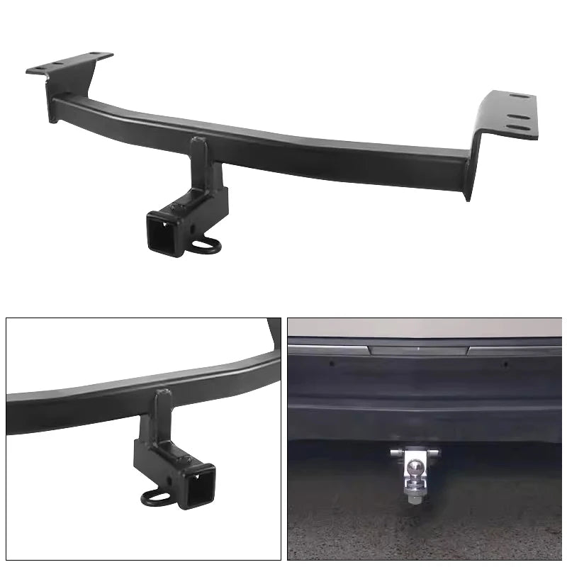 For Cadillac XT5 SUV Steel Trailer Rear Bumper Car Tow bar Towing Hook Vehicle Trailer Hitch Accessories Caravan Coupling Device 3