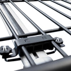 New High Quality Black Roof Platform Basket Luggage Rack Aluminium Alloy Frame Guide Plate Trailer Hitch Camp Trailer 300kg Max 5