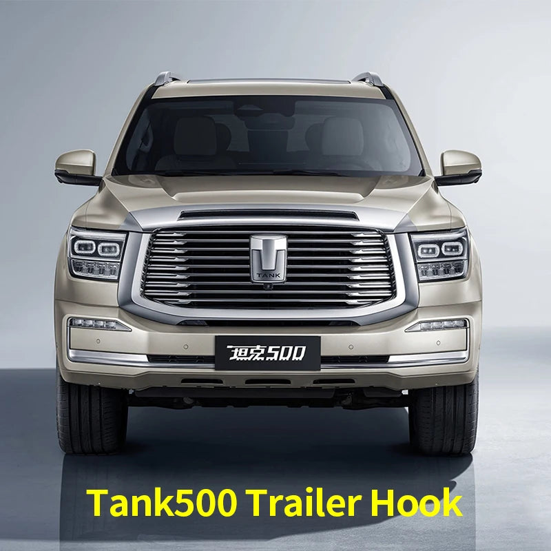 Tank500 Steel Trailer Hitch with Tow Ball Towing Hook for Rear Bumper Original Car Hole Distance Camp Trailer Car Accessories 6