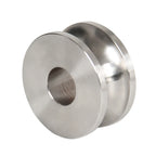 304 Stainless Steel U Shackle & Winch Recovery Pulley Block Rustproof Marine Grade Trailer Hitch Towing Snatch Block Set Parts 5