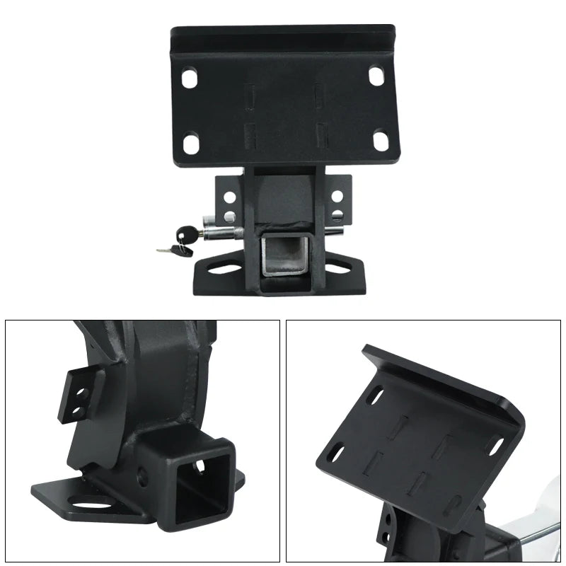 For Benz G350 G500 2-inch square Mouth Base Trailer Steel Rear Bumper Car Tow bar Towing Hook Vehicle Trailer Hitch Accessories 2