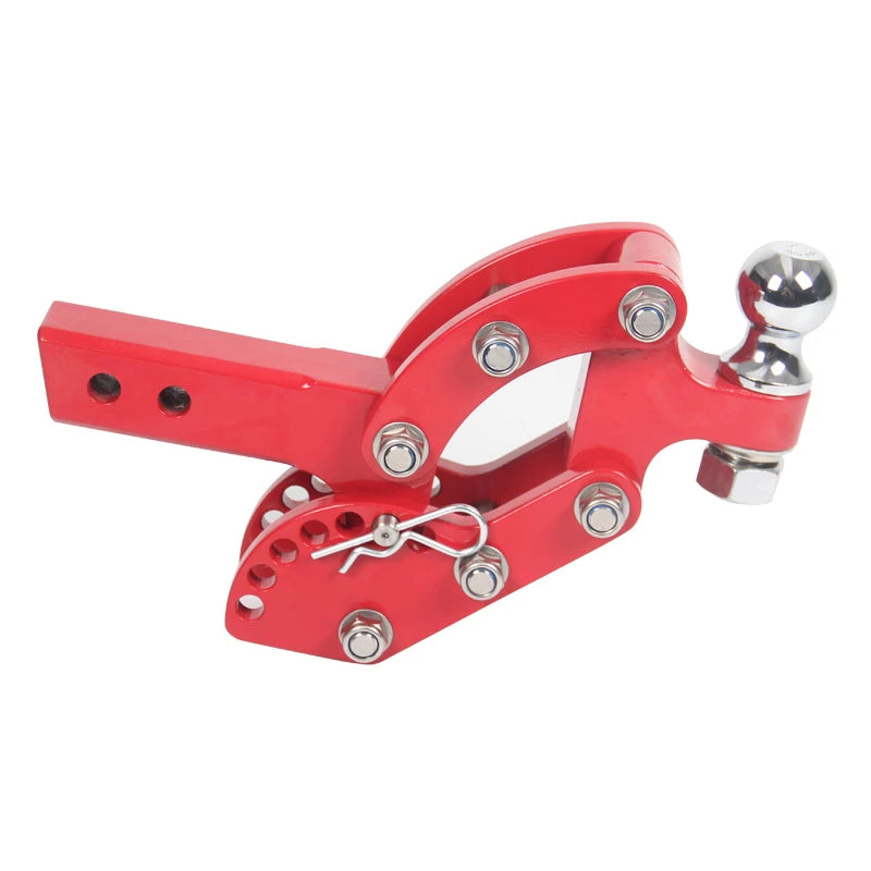 New Lightweight Steel Adjustable Vehicle Hook for Towing Ball Trailer Hitch Parts with 10000LBS Capacity and 2inch Receiver 2