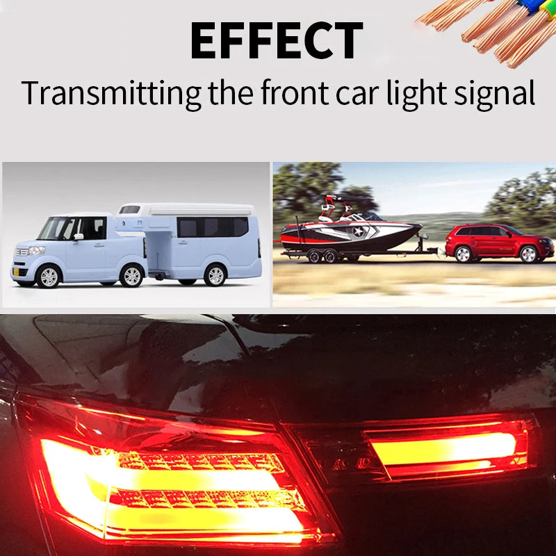 For Toyota LC200 European 13 Pin Trailer Wiring Harness Plug and Play Trailer Wire Trailer Hitch Car Plug and Play Trailer Wire 6
