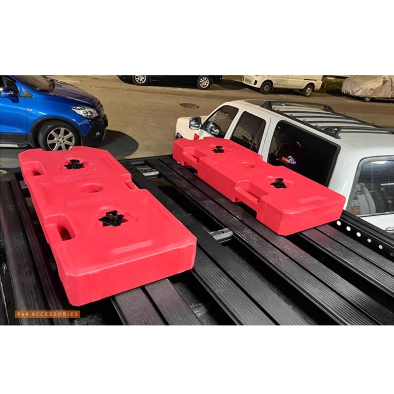 Aluminum Alloy Triangular Bracket for Oil Drums and Water Buckets Fits 1-8gal Capacity Fuel Drum Trailer Hitch Car Accessories 6