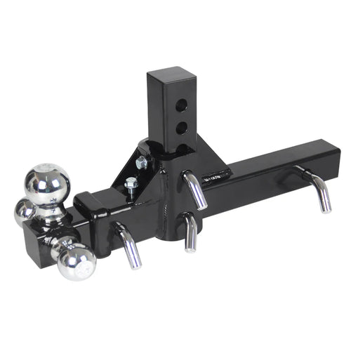 Adjustable and Removable Trailer Hitch Ball Mount Outdoor Trailer Arm Three Ball Tow Hook Rescue Trailers Car Accessories 1