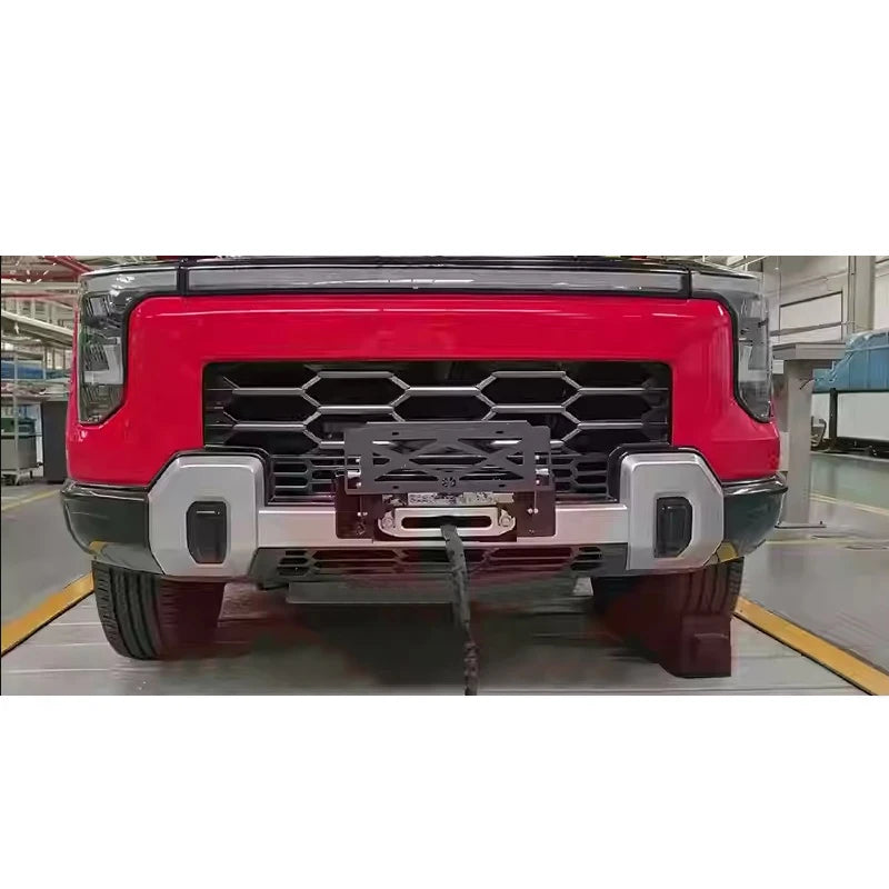 For Nissan Z9 GT GE Phev Edition Steel Winch Tray Bracket Winch Mounting Rack Holder Trailer Hitch Car Winch Cradle Accessories 6
