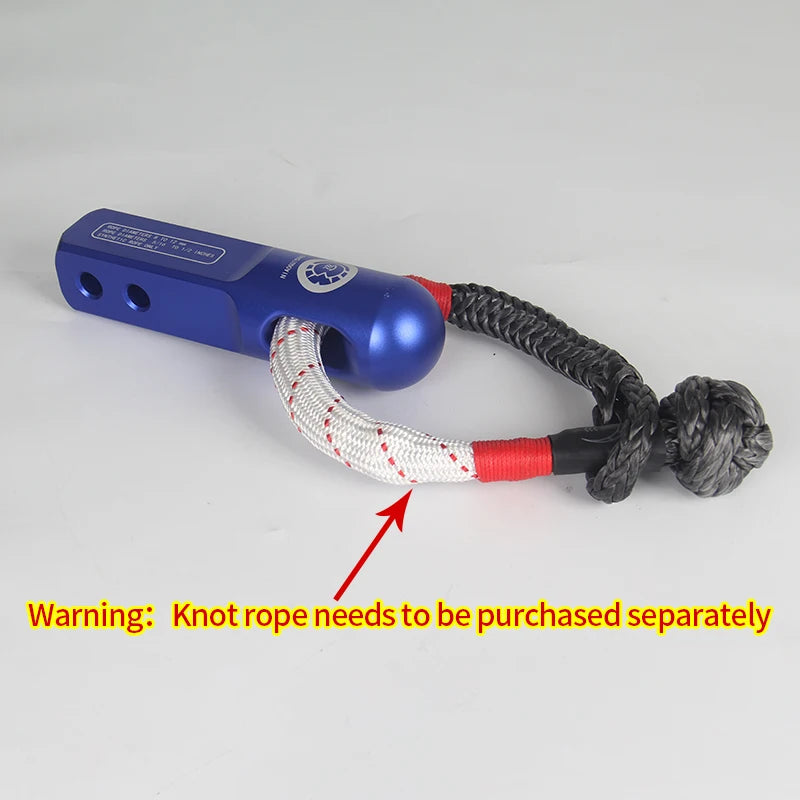 20Ton 2 Inch Shackle Hitch Arm Receiver Towing Trailer Aluminum Alloy Forged Trailer Arm Trailer Hitch Camp Trailer Accessories 5