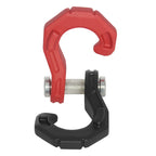 New Heavy Duty Steel 11000lbs Detachable Base Release Tow Hook Creative Car Shackle Trailer Hitch Receiver Parts Pintle Hook 4