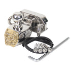 Prado Car lion Mask Stainless Steel Off-Road Rescue Base Ring and Towing Ball Tow Hook Trailer Hitch Camp Trailer Accessories 1