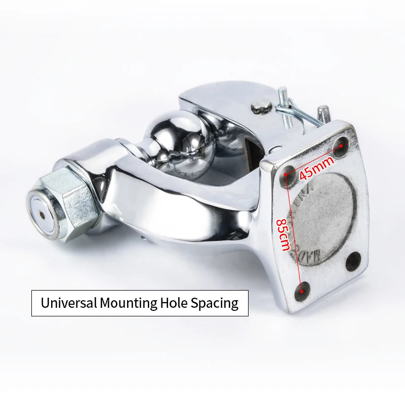 8Ton Electroplated Steel Trailer Hitch and 85x45mm Hole Pintle Tow Hook Parts High Quality Trailer Ball Accessories 3