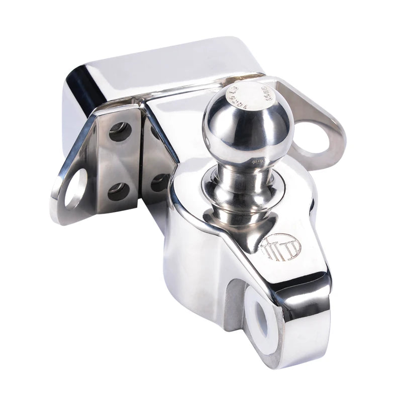 Fits Patrol Stainless Steel Trailer Hook With U Shackle 85mm X 45mm Install Hole Trailer Hitch Camp Trailer Car Accessories 2