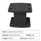 Conveniently Spaced 85*45mm Universal Steel Extension Connector Trailer Hook Parts & Trailer Hitch Car Accessories 6