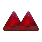 Plastic Anti Rear End Collision RV Off-road Trailer Reflector Triangle Reflector Plate Trailer Hitch Accessories 1