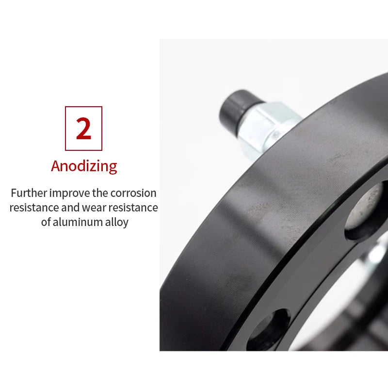 Truck Sequoia and Tundra LC80/4500/LC100 Flange Plate Kit for 6061-T6 Aluminum Alloy Flange Trailer Hitch Refit Car Accessories 5