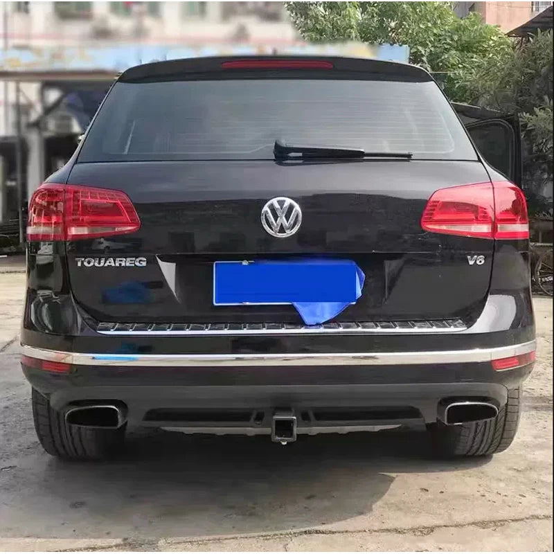 For Touareg Trailer Steel Rear Bumper Offroad Parts Car Tow bar with 2in Receiver Towing Hook Vehicle Trailer Hitch Accessories 5