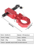 15T/33000lb 7075 Aluminum Tow Arm Hook, Off Road Modification Trailer Towing Device Car Accessories,Trailer Hitch Parts 3