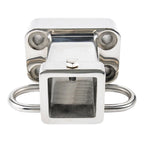 New High Quality Stainless Steel 2-Inch Receiver Square Mouth 85mm X45mm Trailer Hitch Camp Trailer Accessories 7000lbs 1