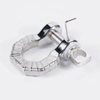 Stainless Steel Shackle Trailer Hook and 85x45mm Screw Hole Spacing Pintle Tow Hook Parts Trailer 50mm Hitch Ball Accessories 3