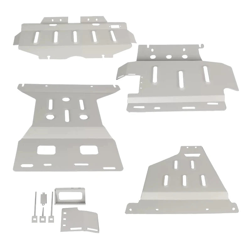 For Nissan Patrol Y62 Skid Plate Accessories Heavy Duty Steel Chassis Armor Off-Road Underbody Guard Engine Protection Plate 1