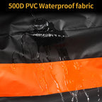 336LFoldable Storage 500D PVC Waterproof SUV Vehicle Car Travel TOP Storage Cargo Carrier Roof Rack Bag Car Camp Luggage Bag 4