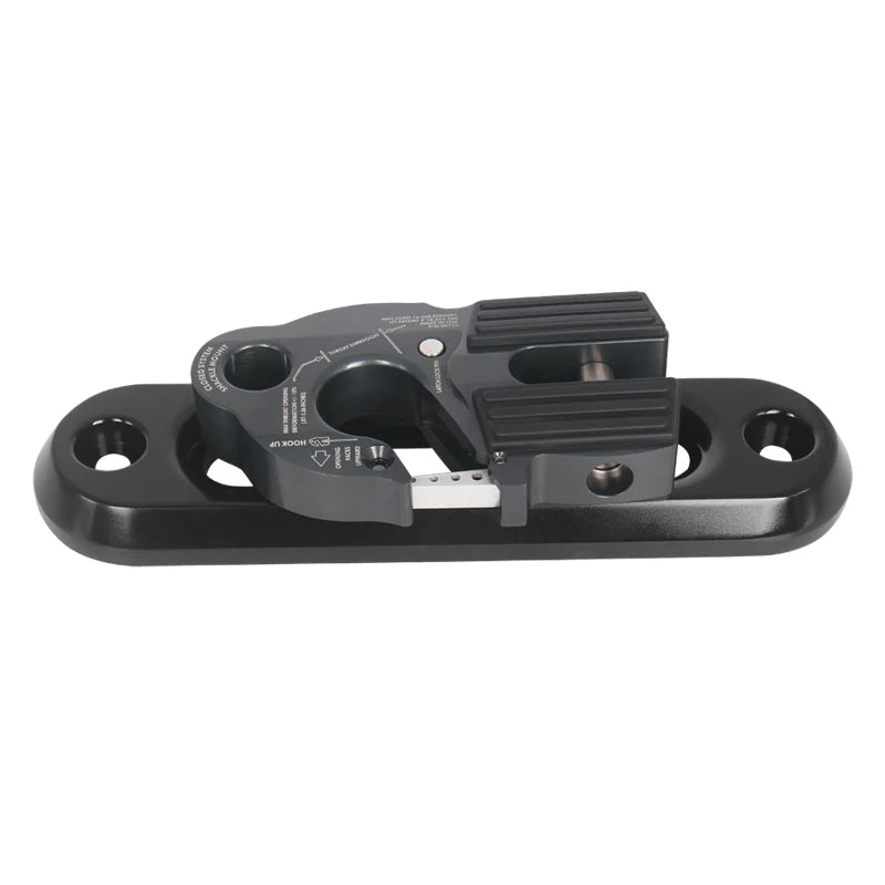 CNC Aluminum Hawse Fairlead and Forged Clevis Winch Hook Set for Synthetic Rope 4x4 Off-Road Recovery Winch Car Accessories 1