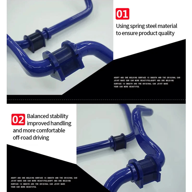 Fits PRADO LC120 LC150 FJ Land Cruiser LC200 Balance Anti-roll Bar, Chassis Stabilizer bar Trailer Hitch Refit Car Accessories 3